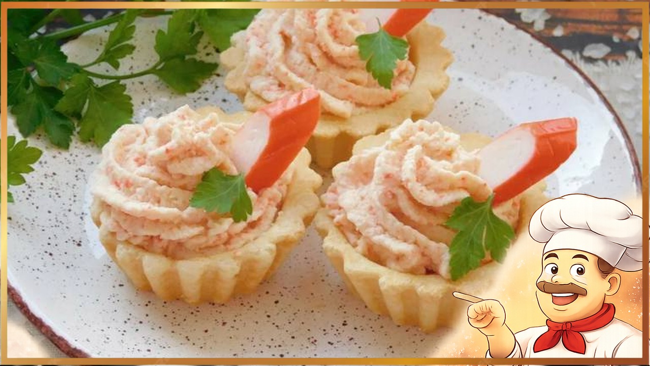 Мусс из крабовых палочек