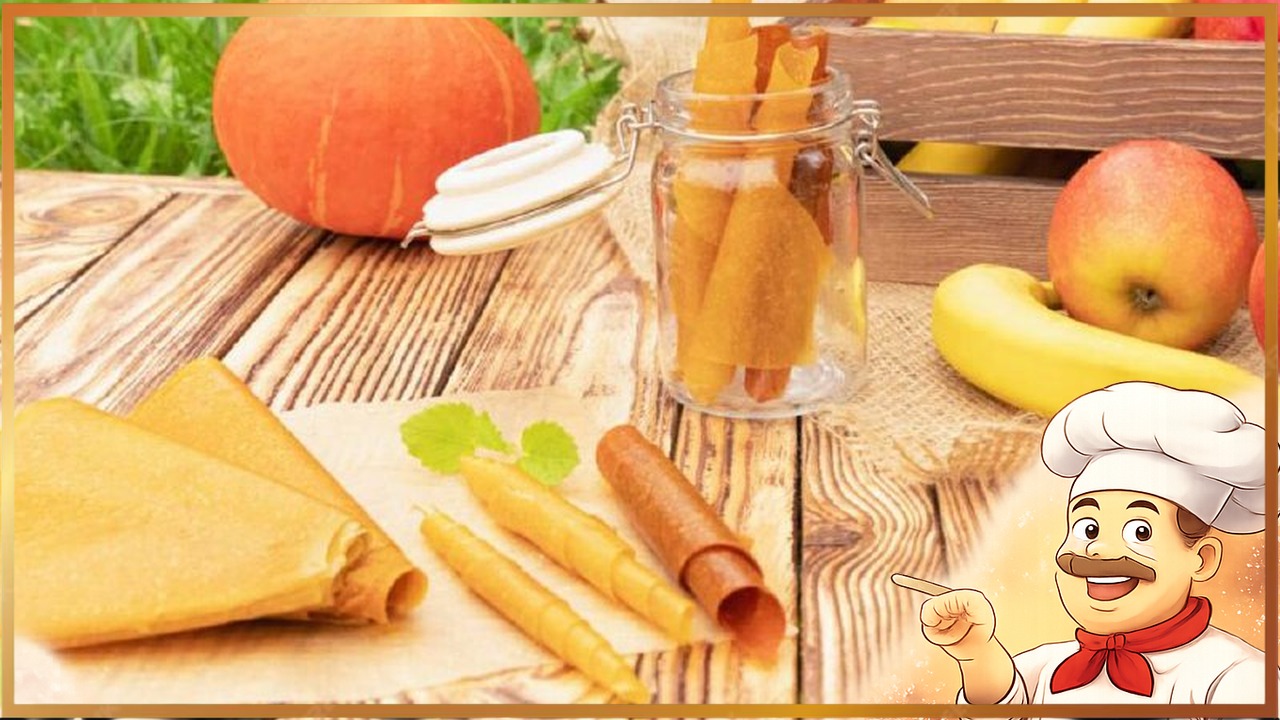 Пастила из тыквы с бананами