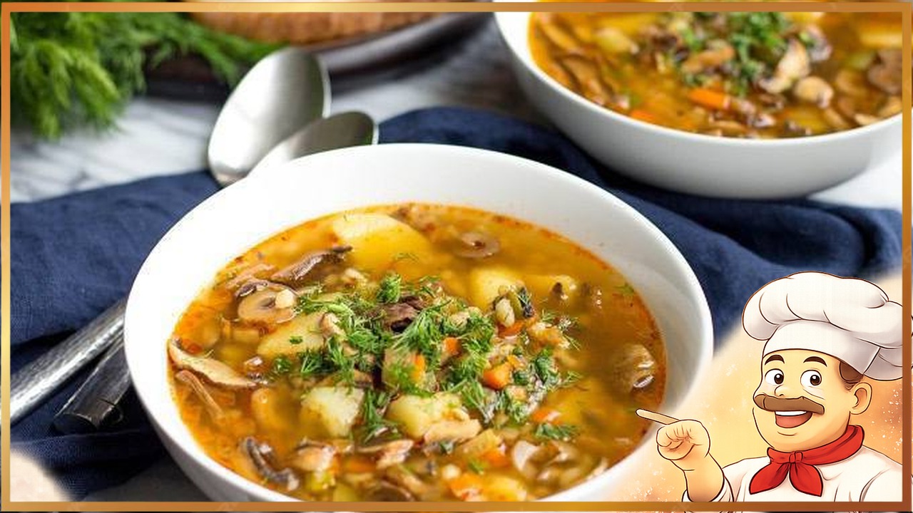 Грибной рассольник