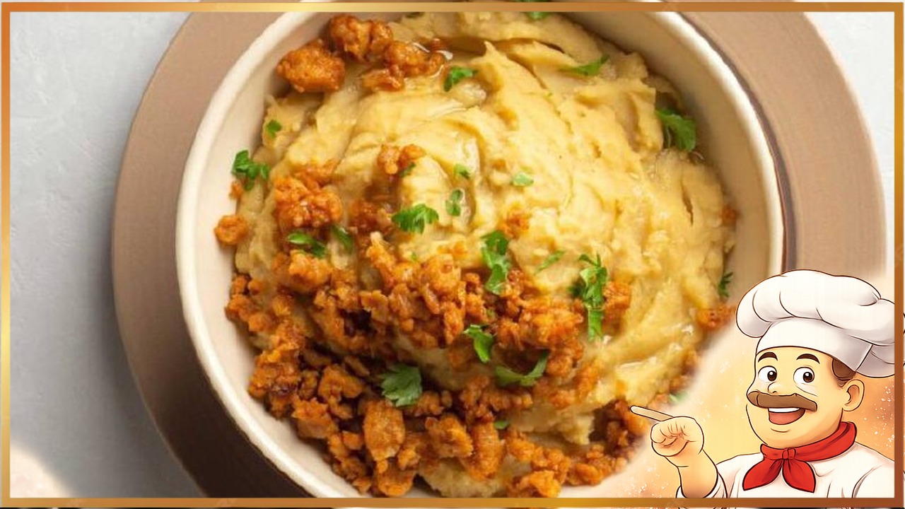 Гороховая каша с мясом