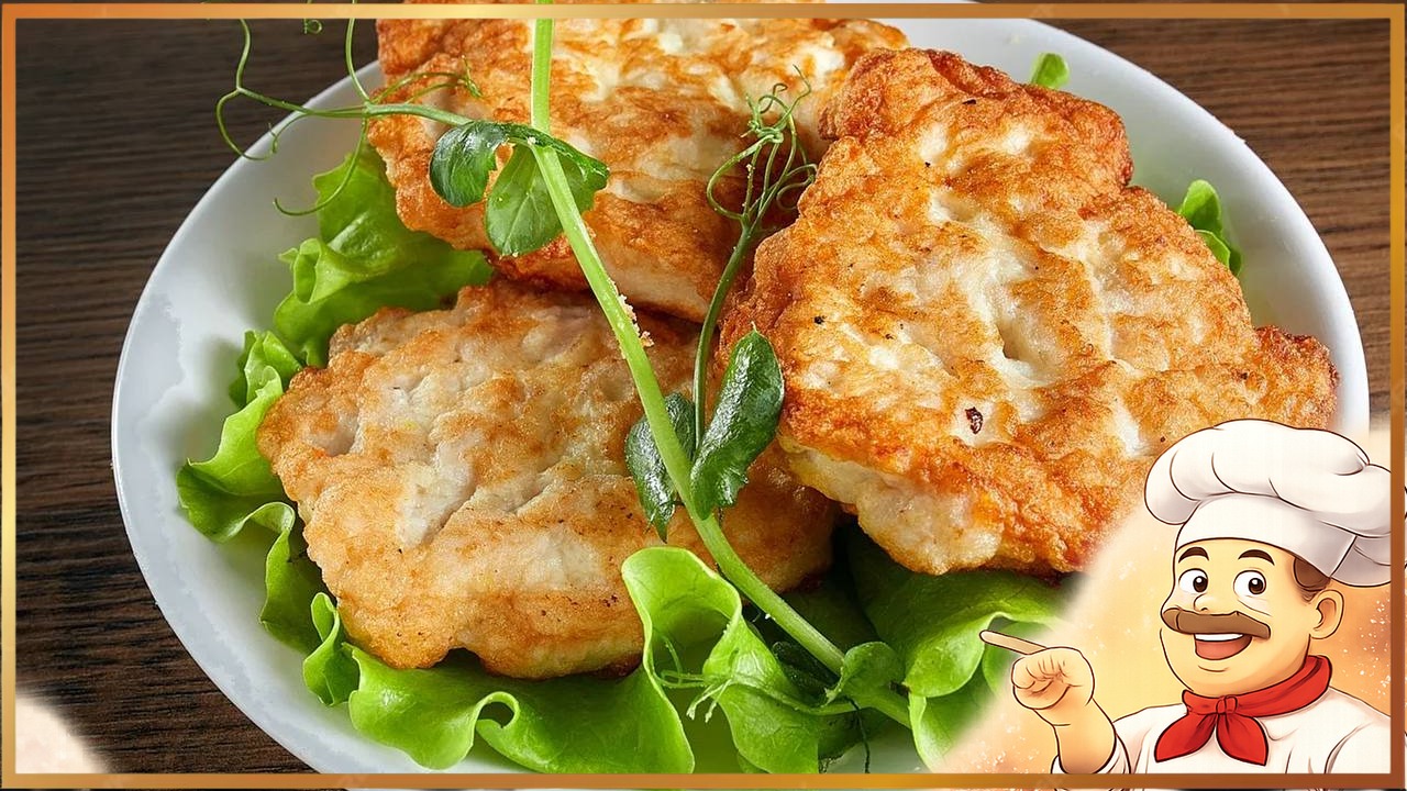 Куриная котлета с сыром