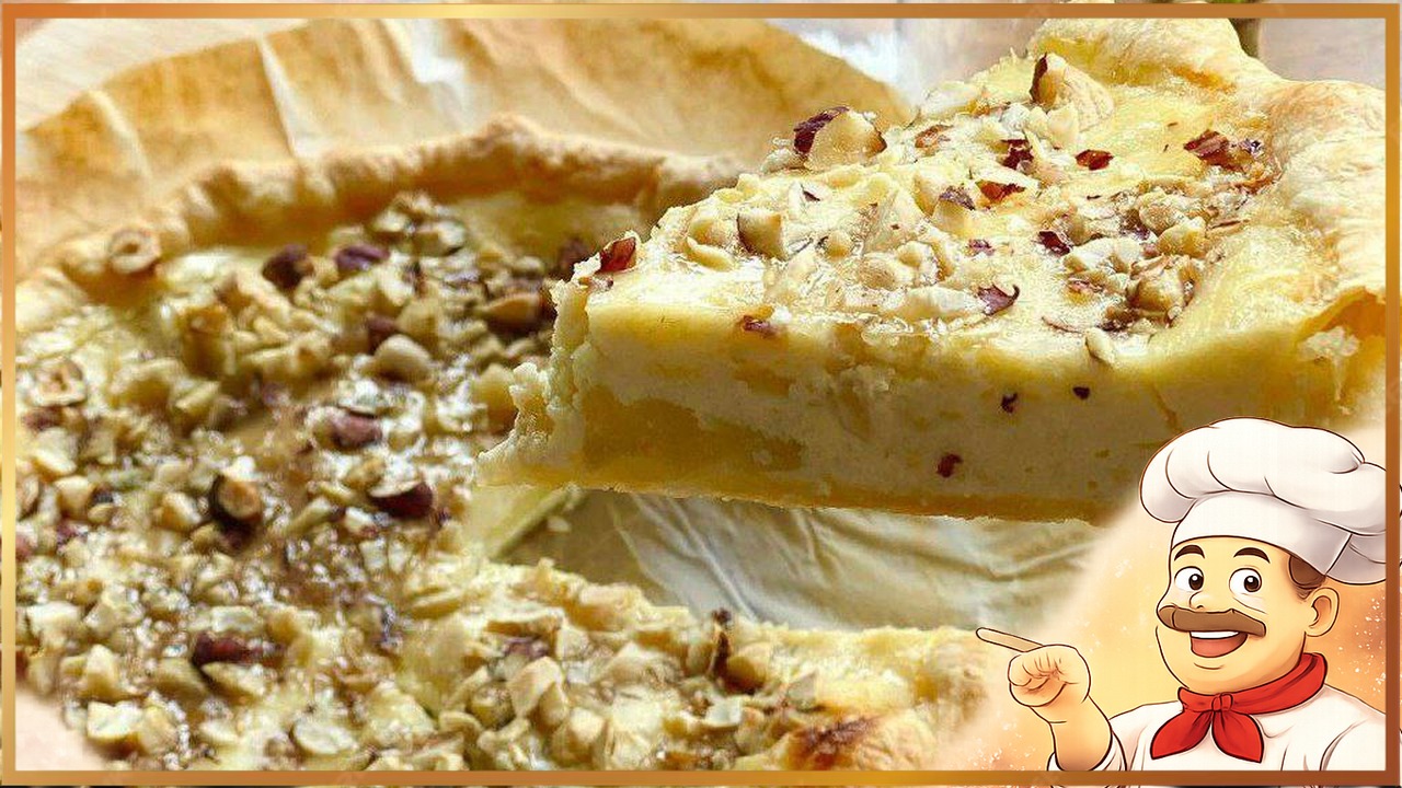 Тарт с грушей