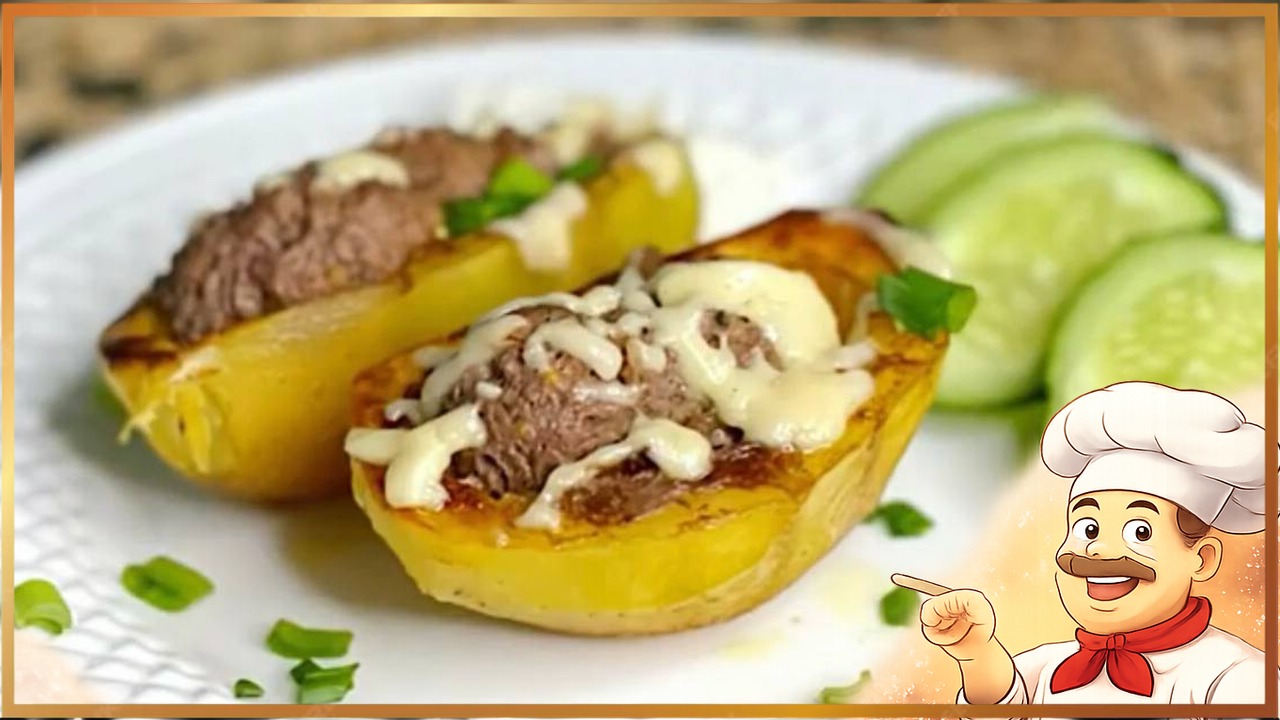 Картофельные лодочки