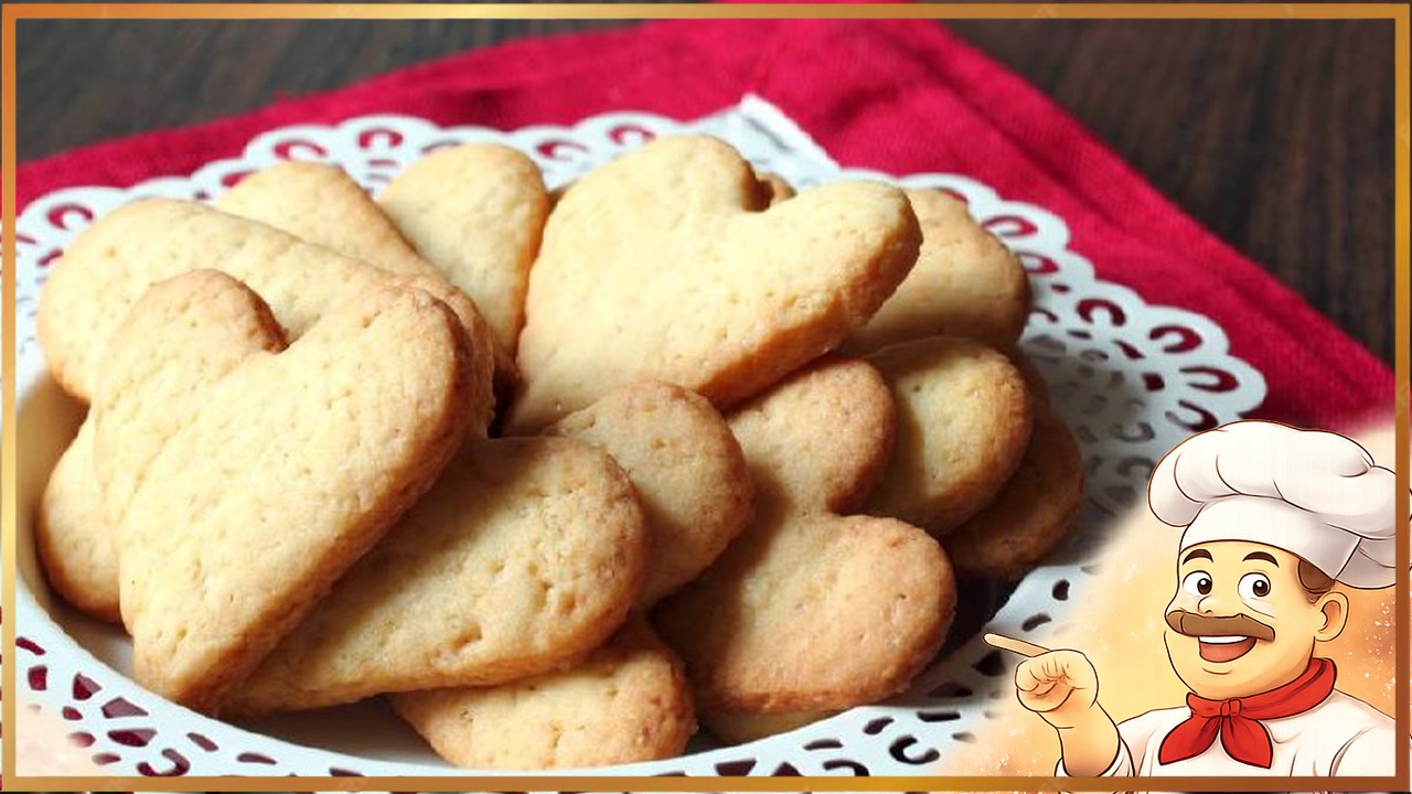 Печенье песочное «Сердечки»