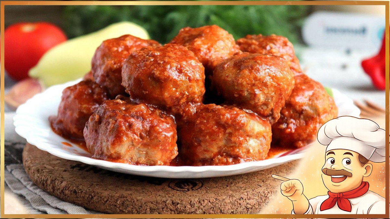 Фрикадельки в томатном соусе