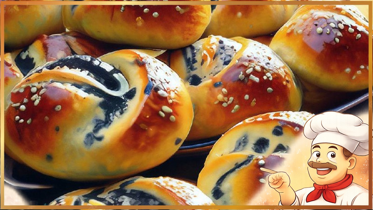 Маковые булочки