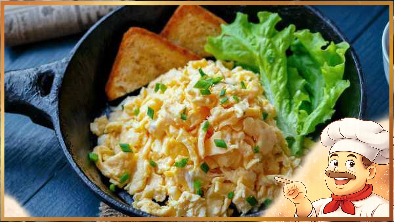 Идеальная яичница-скрэмбл