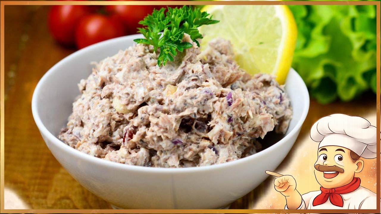 Салат с сайрой и яйцами