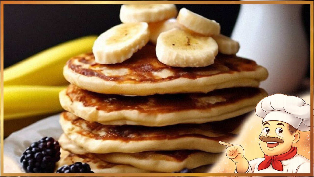 Банановые оладьи