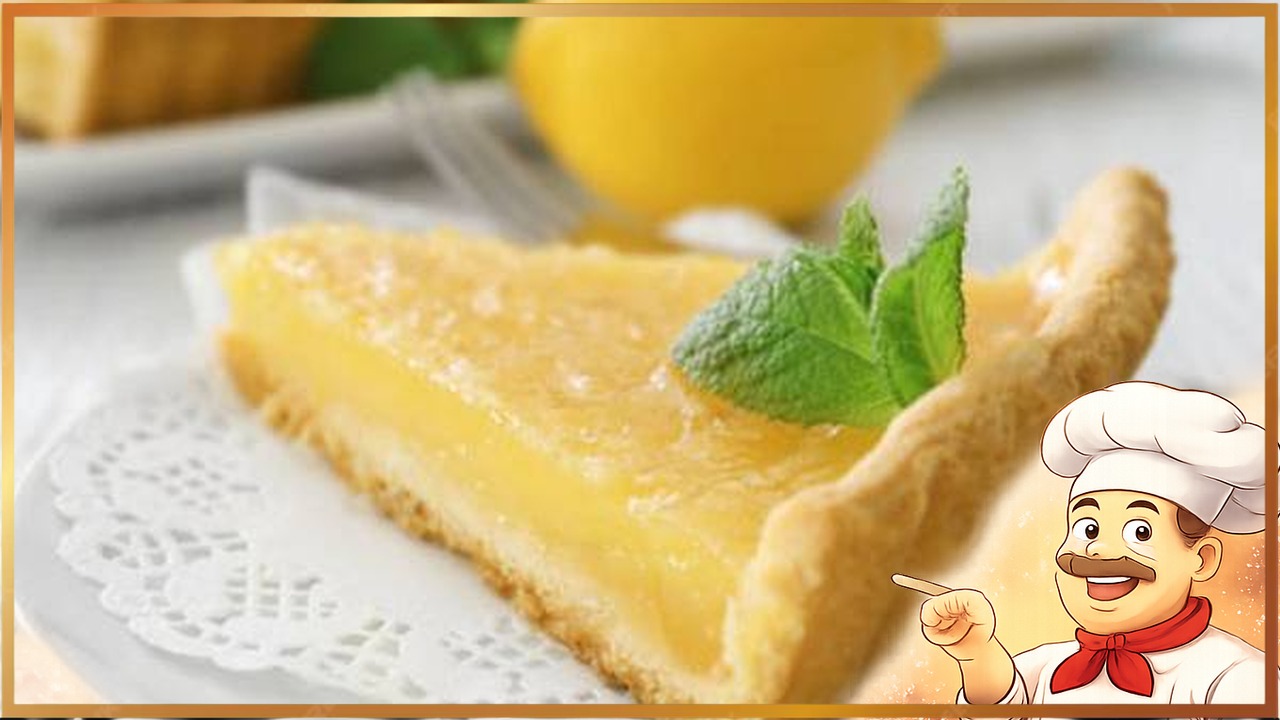 Лимонно-лаймовый тарт