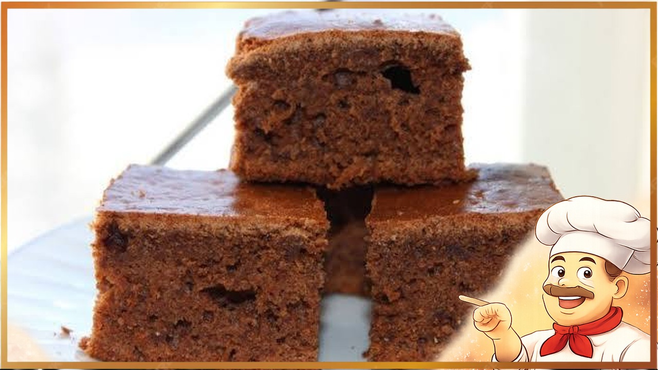 Ленивый шоколадный пирог