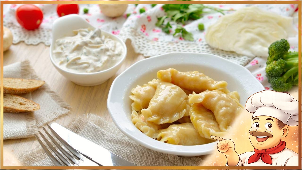 Вареники с адыгейским сыром