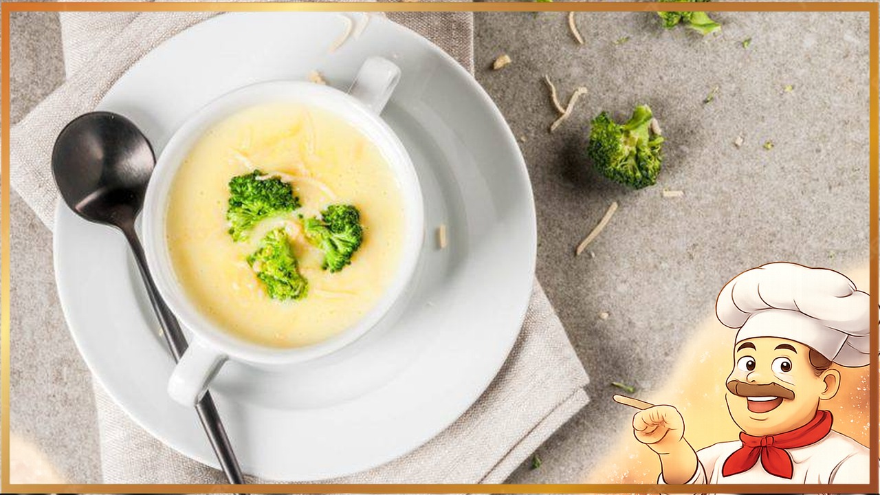 Сырный крем-суп с картофелем