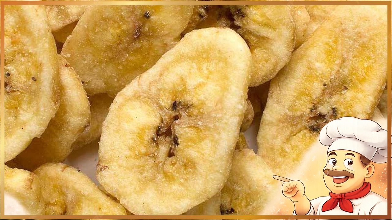 Банановые чипсы