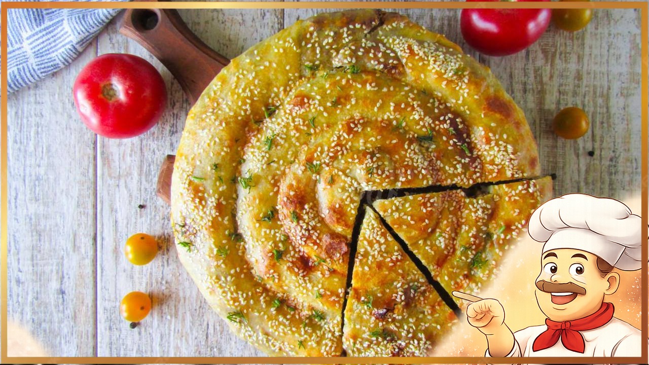 Борек с мясом из теста фило