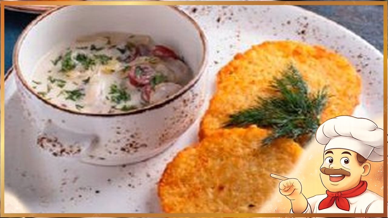 Луковые оладьи