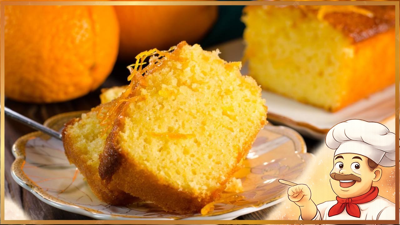 Простой апельсиновый пирог