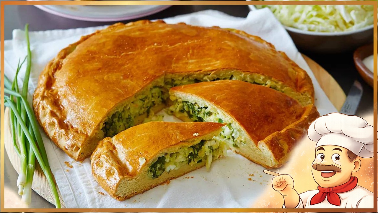 Пирог с капустой