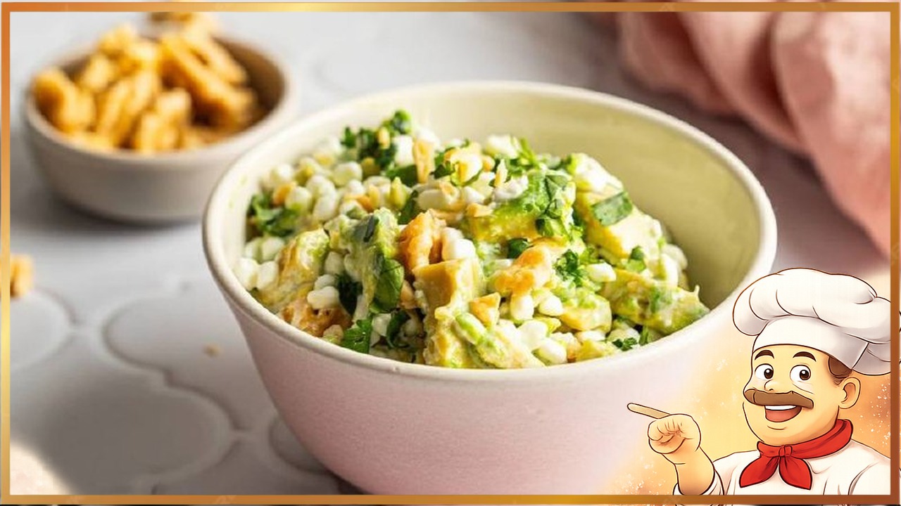 Салат с творогом и яйцами