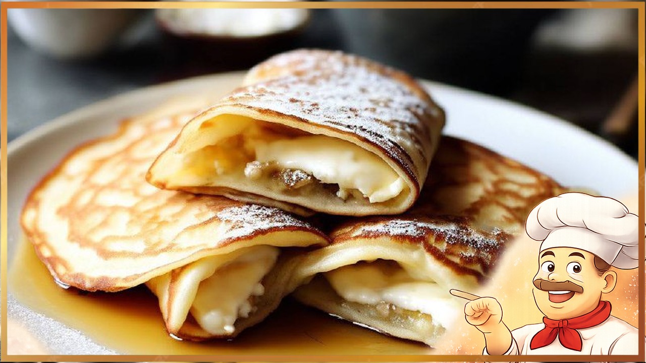 Блинчики с творогом