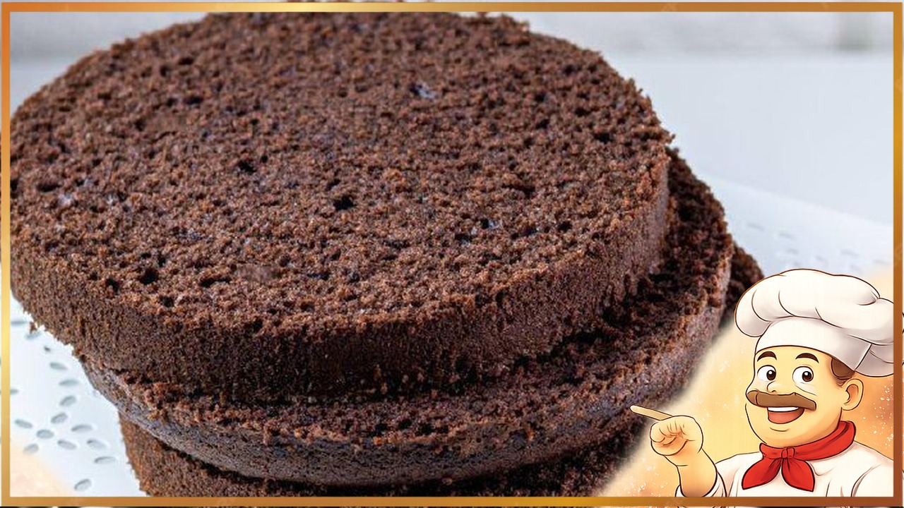 Шоколадный бисквит