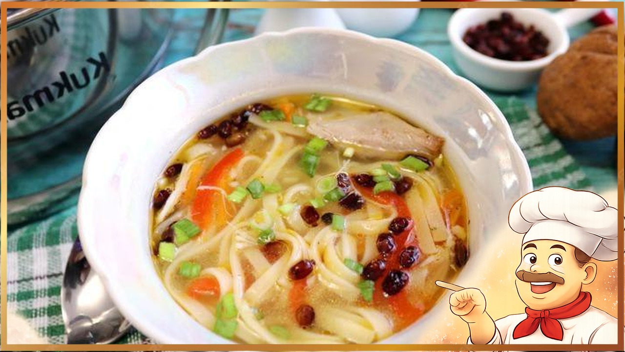 Узбекский суп угра-ош