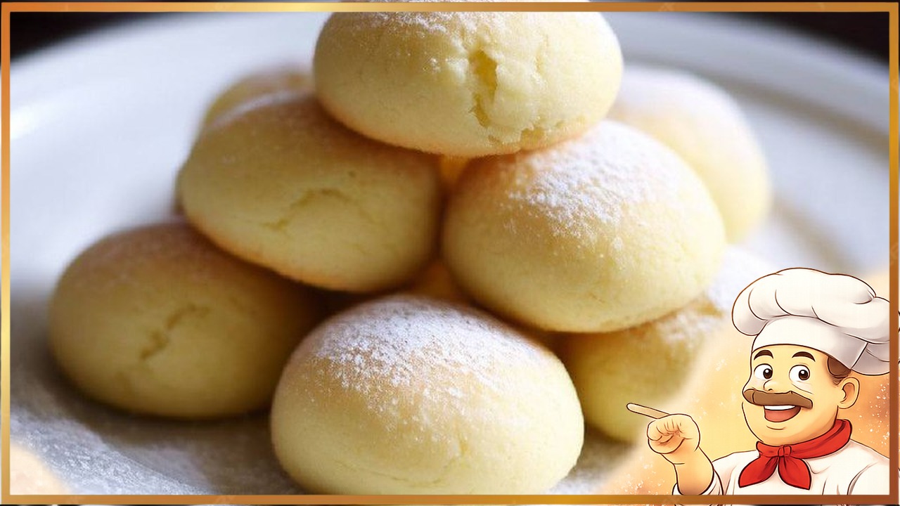 Молочный коржик