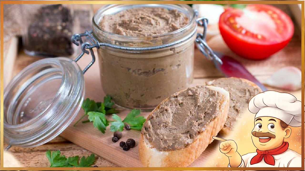 Паштет из говяжьей печени с яйцами