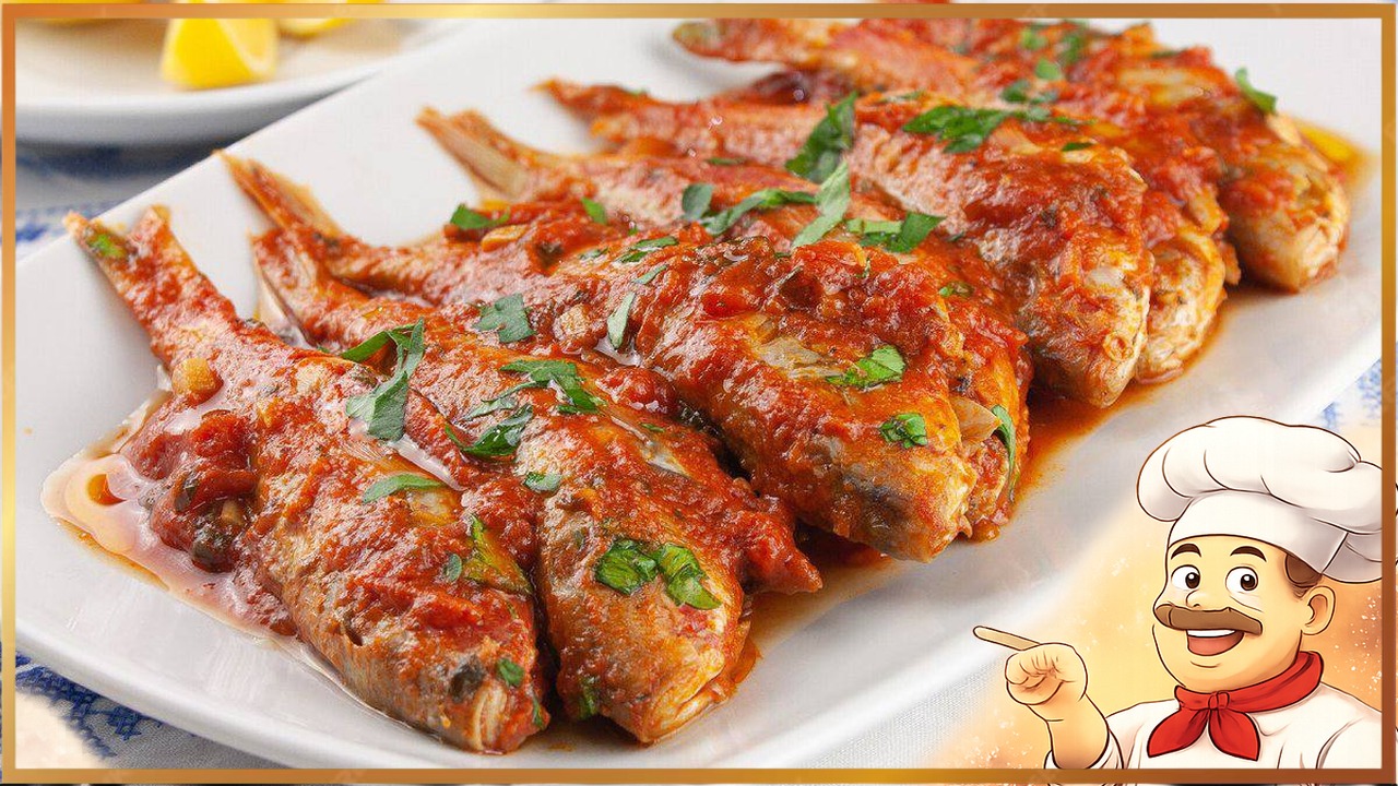 Барабулька в томатном соусе