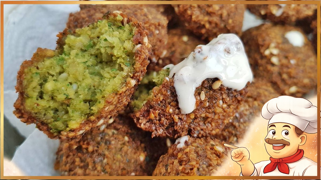 Фалафель со шпинатом