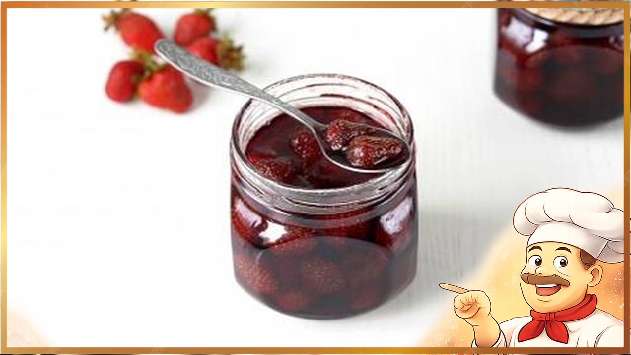 Клубничное варенье без варки