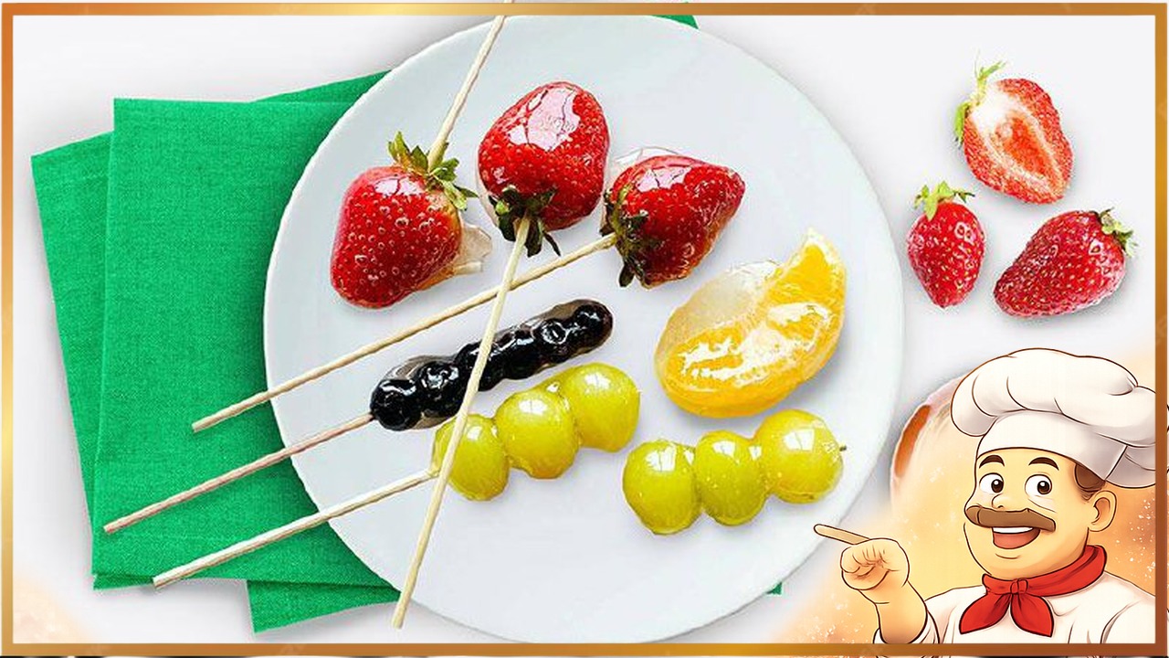 Танхулу — фрукты в стекле