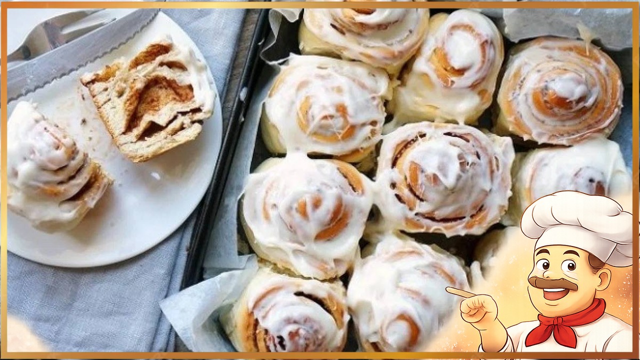 Булочки со сливочным кремом