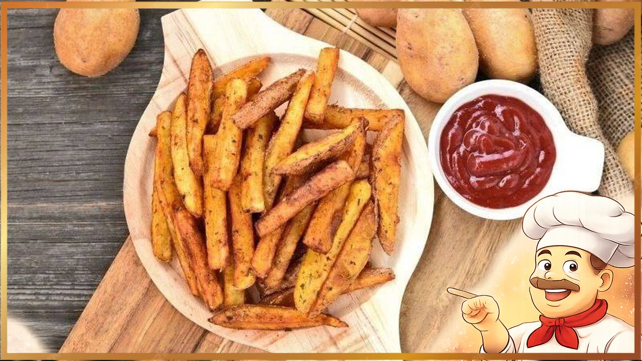 Картофель фри без масла