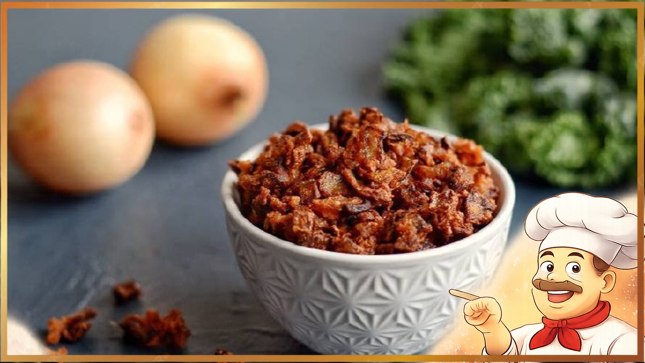 Хрустящий жареный лук