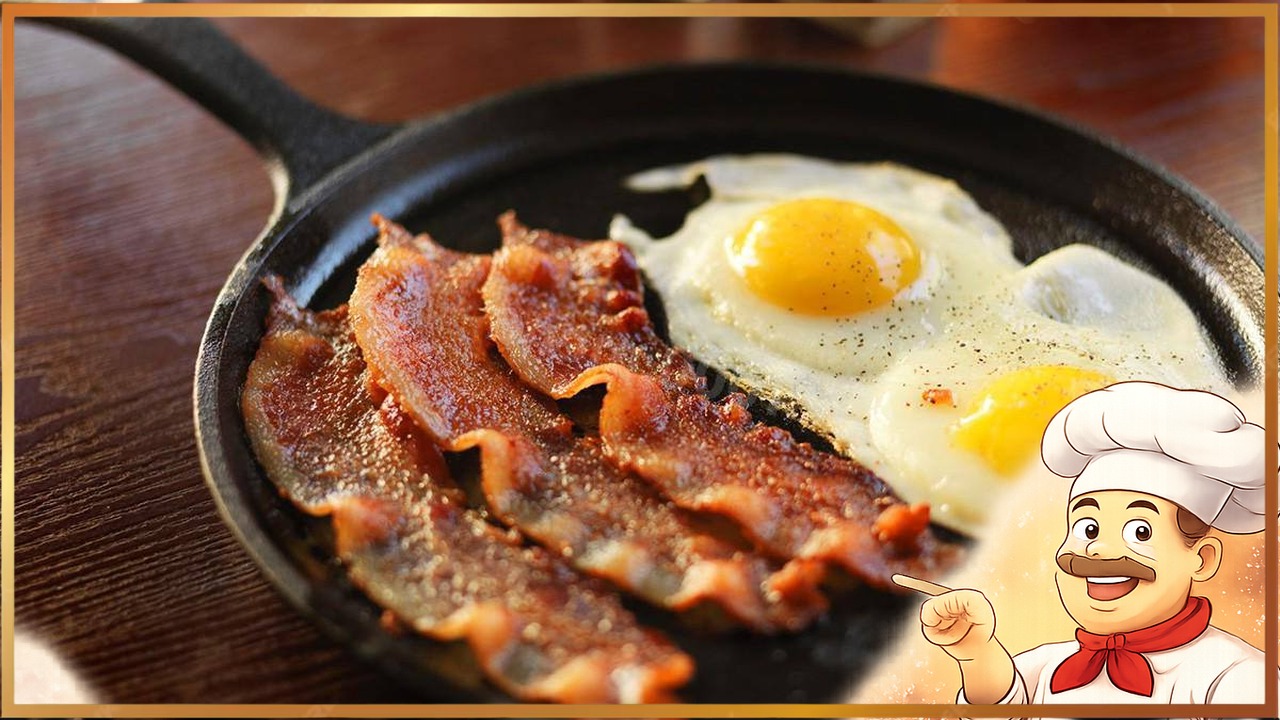 Яичница с беконом