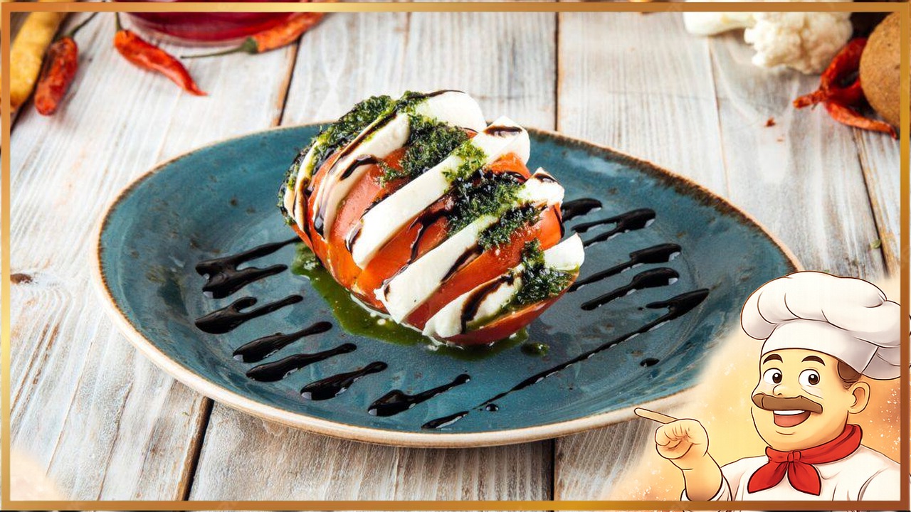 Фаршированные помидоры а-ля капрезе