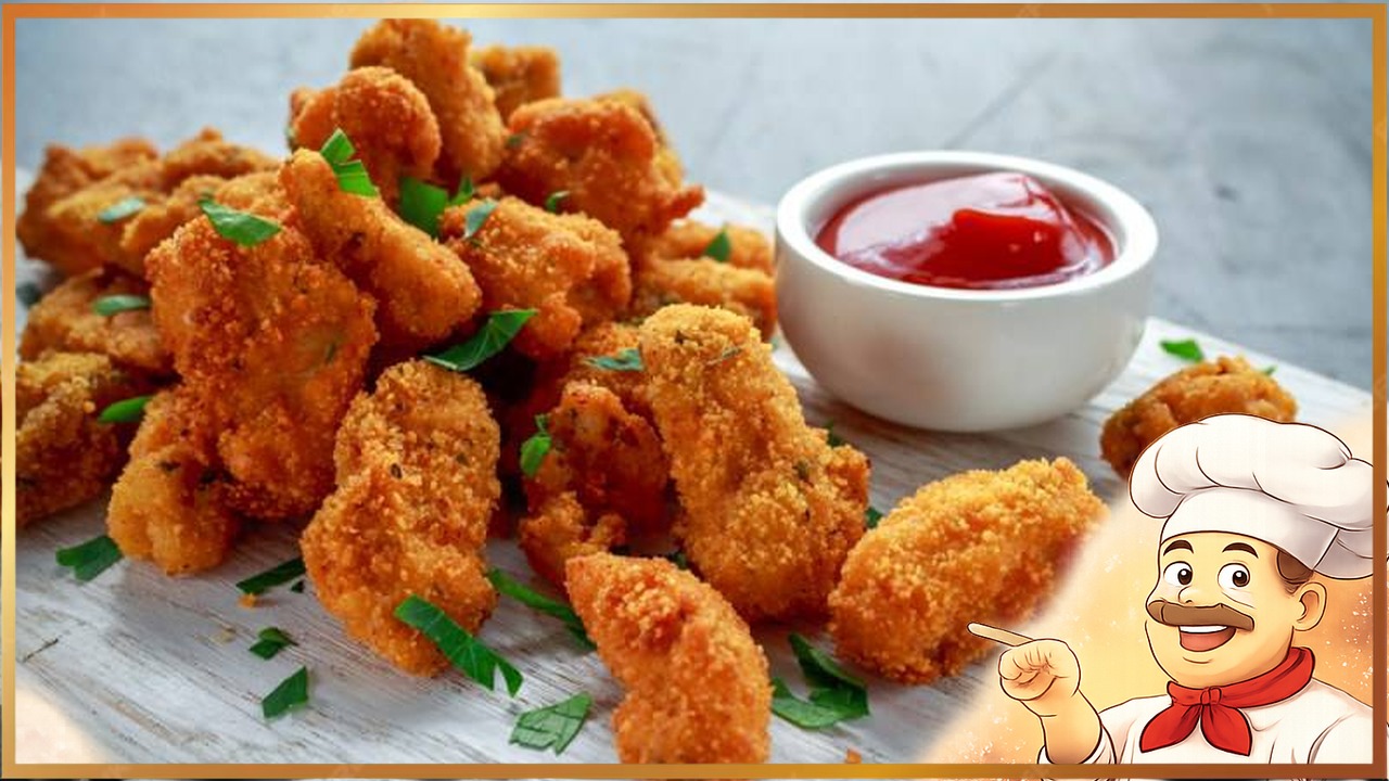 Куриные наггетсы с сыром