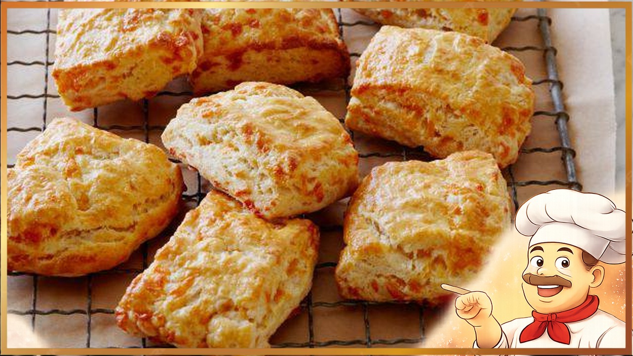 Сырные сконы из трёх ингредиентов