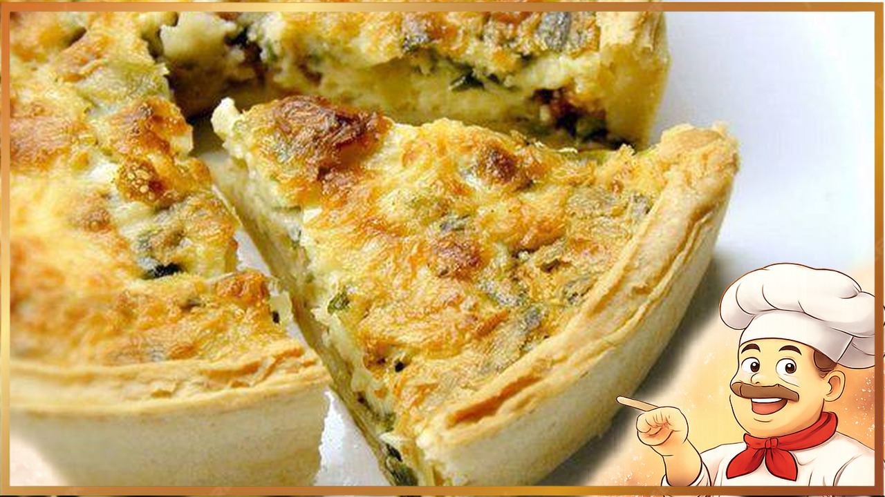 Пирог с грибами