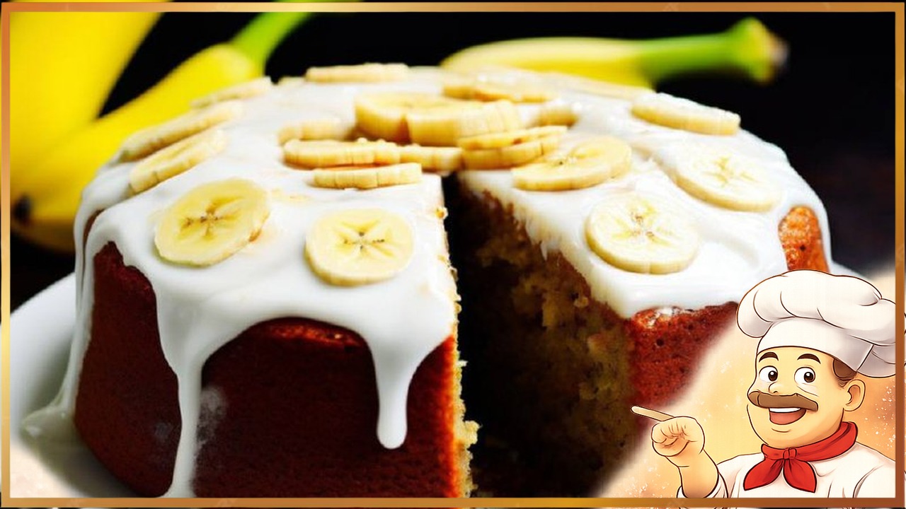 Банановый торт