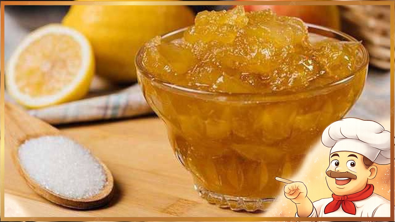 Яблочный конфитюр с имбирем