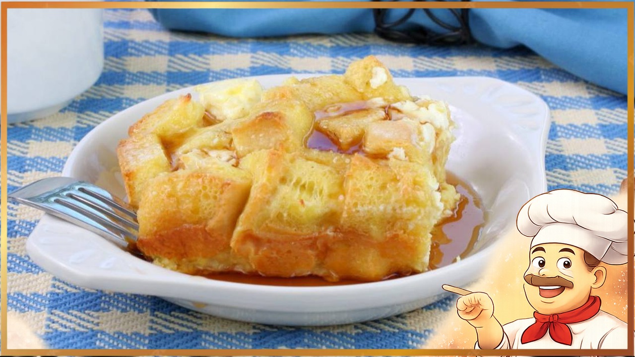 Английский хлебный пудинг