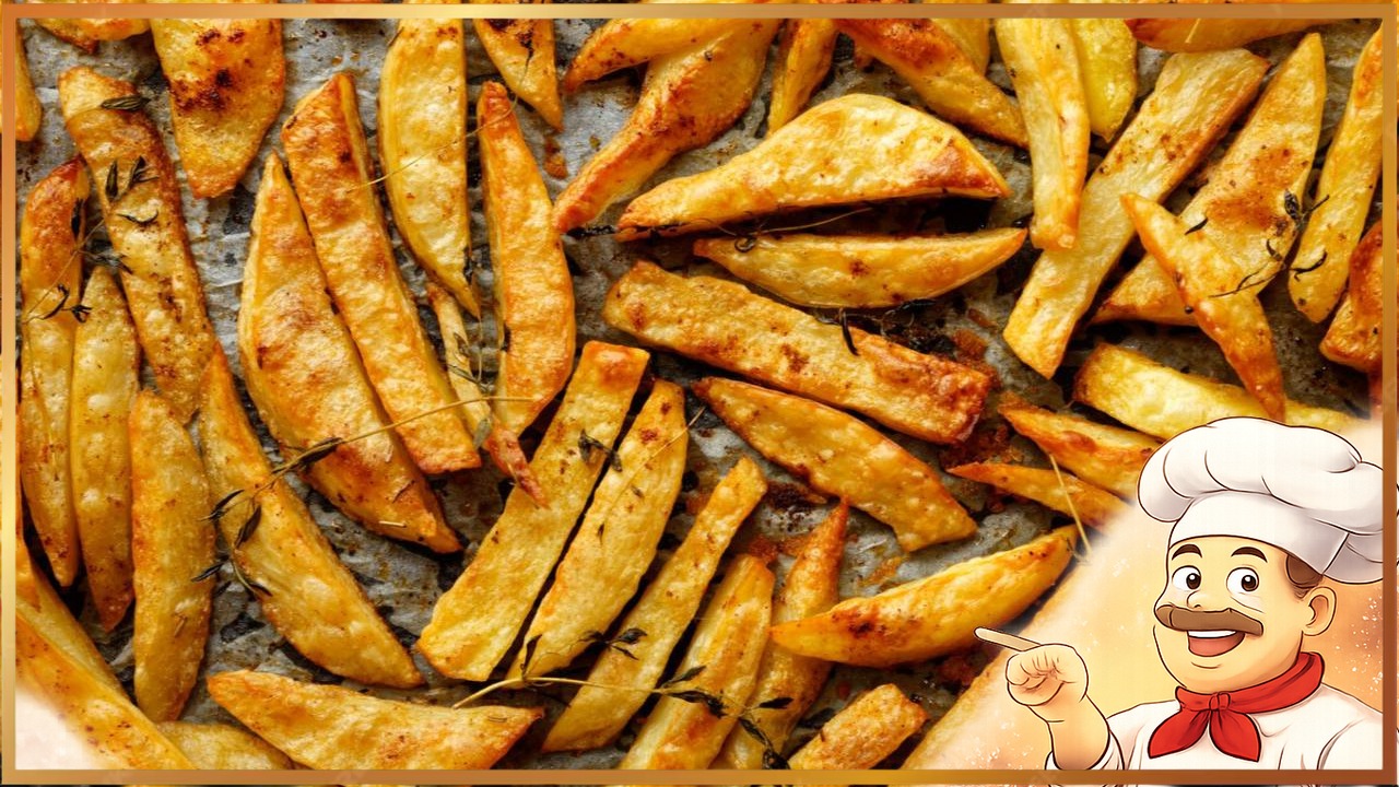 Картофель фри в духовке