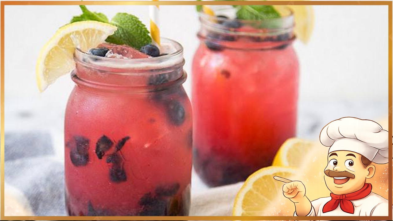 Черничный лимонад