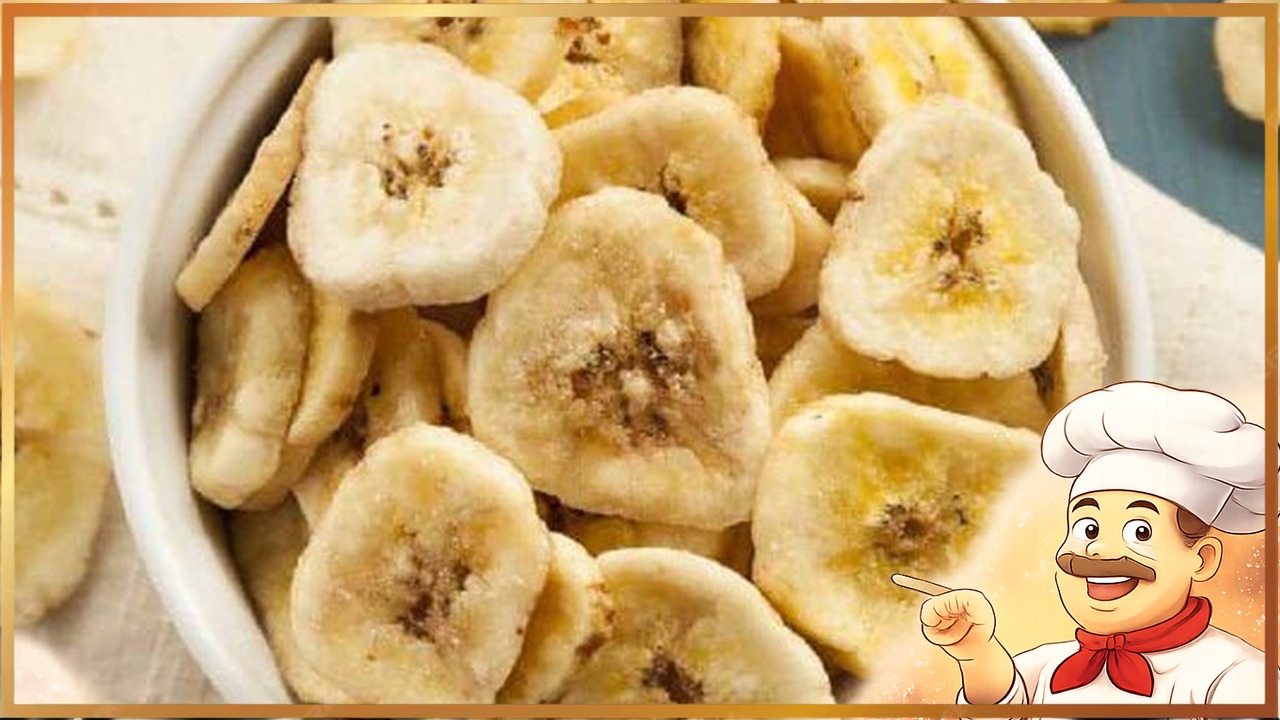 Банановые чипсы