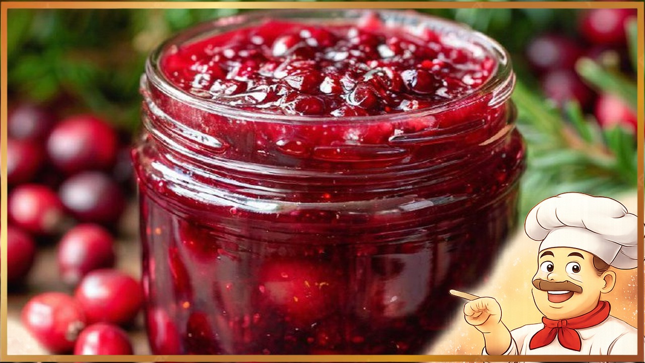 Клюква с сахаром на зиму