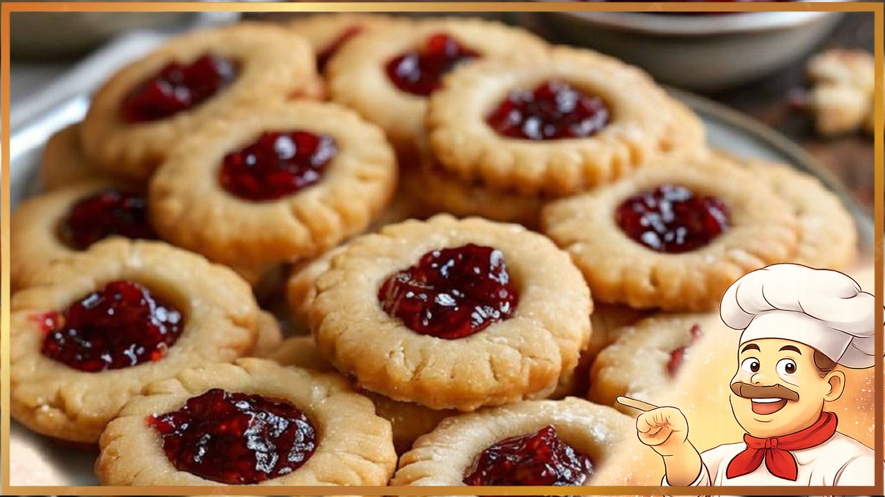 Шведское печенье с вареньем