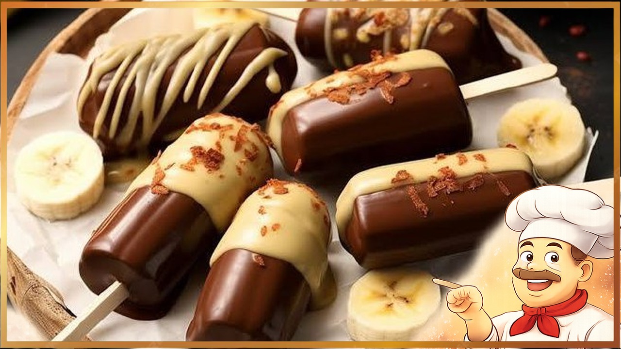 Простой десерт из бананов