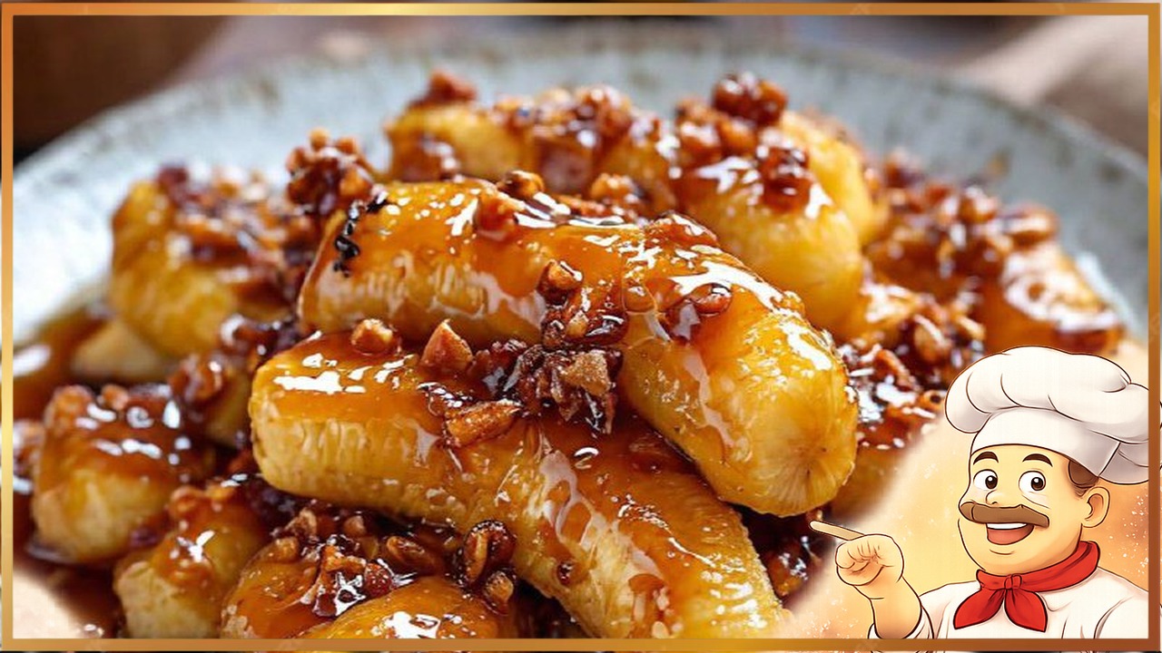 Бананы в карамели